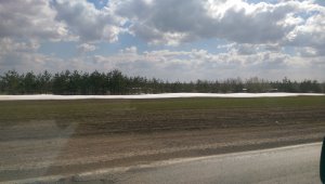 Трава, снег и +22 - Татарстан, Россия